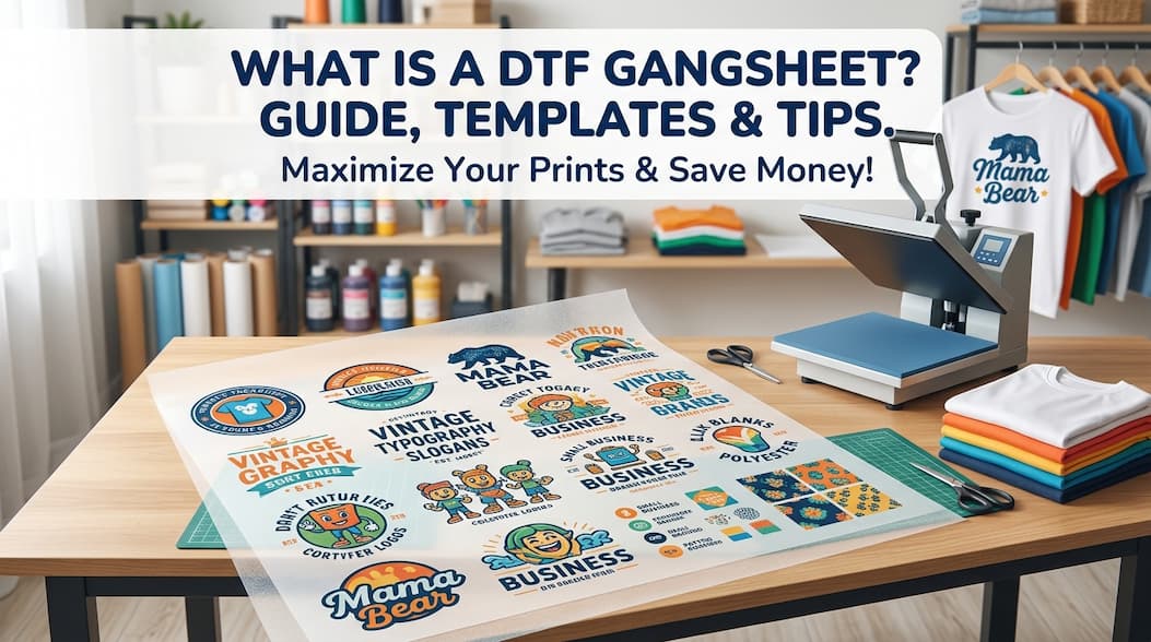 What is a DTF Gangsheet? Guide, Templates &amp; Tips