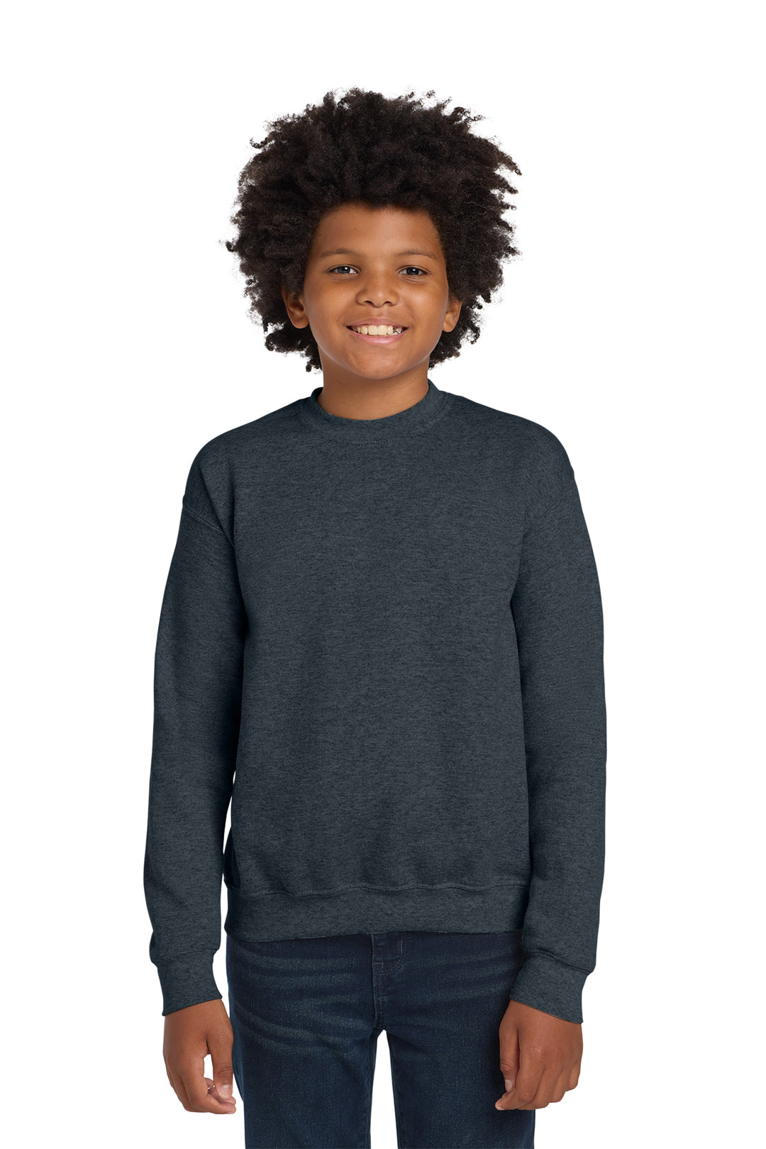 Gildan 18000B Youth Heavy Blend Crewneck Sweatshirt Blank