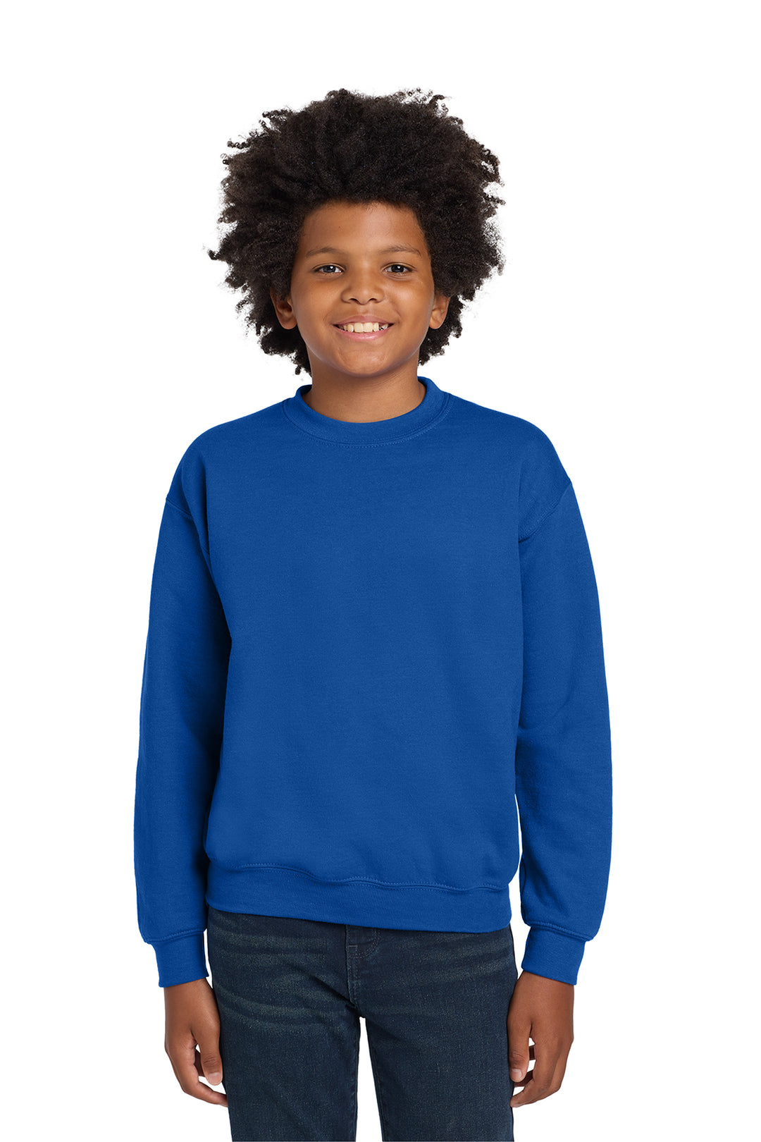 Gildan 18000B Youth Heavy Blend Crewneck Sweatshirt Blank