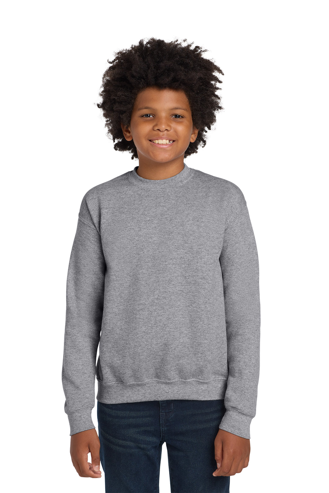 Gildan 18000B Youth Heavy Blend Crewneck Sweatshirt Blank
