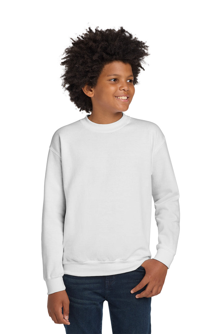 Gildan 18000B Youth Heavy Blend Crewneck Sweatshirt Blank
