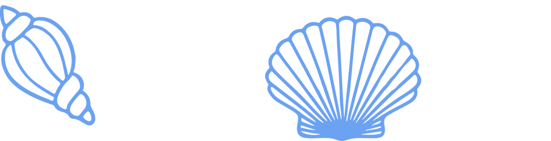 Seashells and starfish design