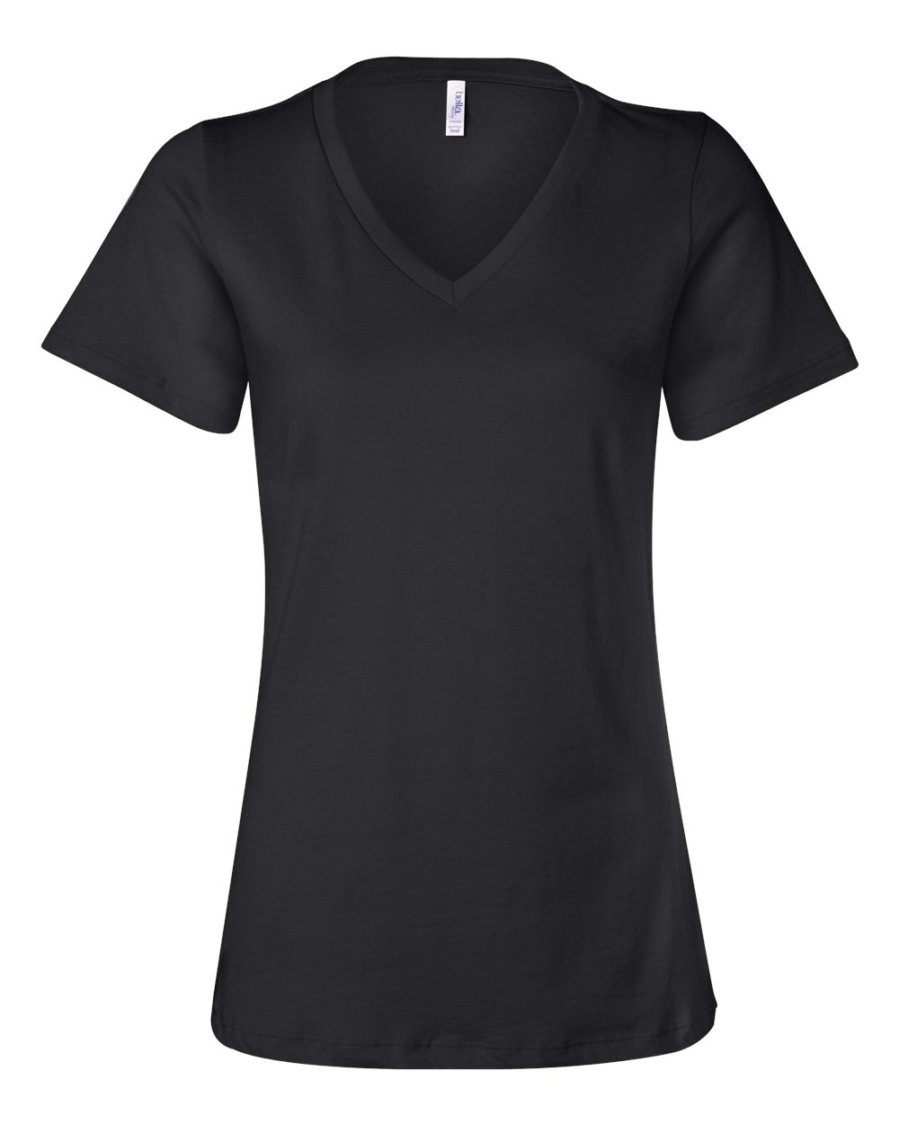 Bella+Canvas 6405 Womens Relaxed Jersey Short Sleeve V-Neck Tee