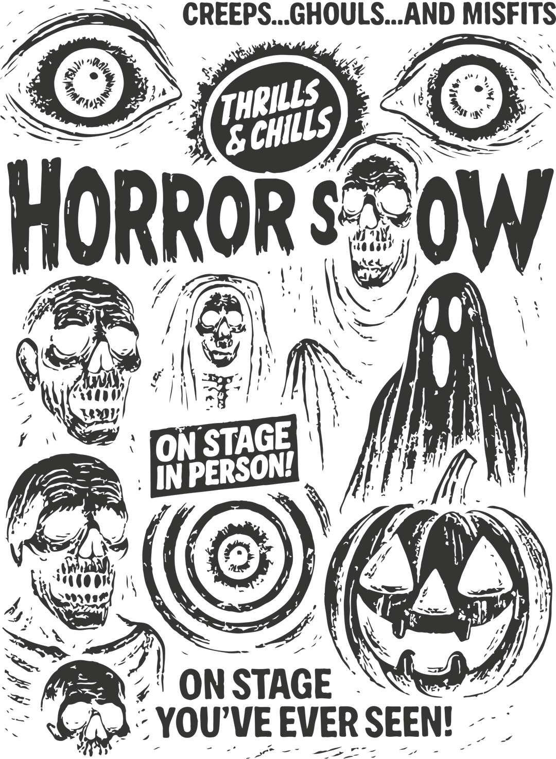 Horror Show PNG Collection