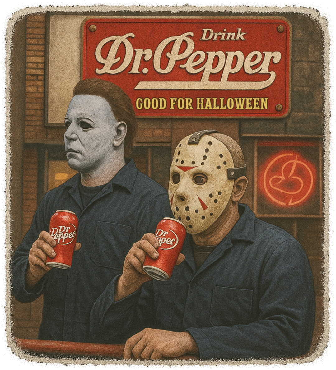 Halloween Horror Characters PNG Bundle