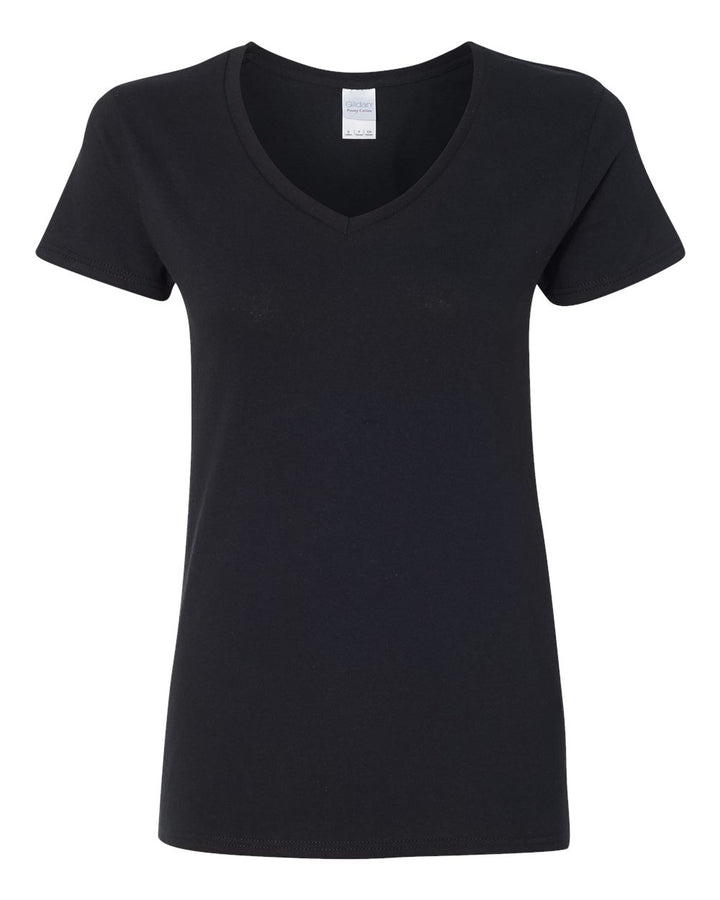 Gildan 5V00L Heavy Cotton Womens V-Neck T-Shirt
