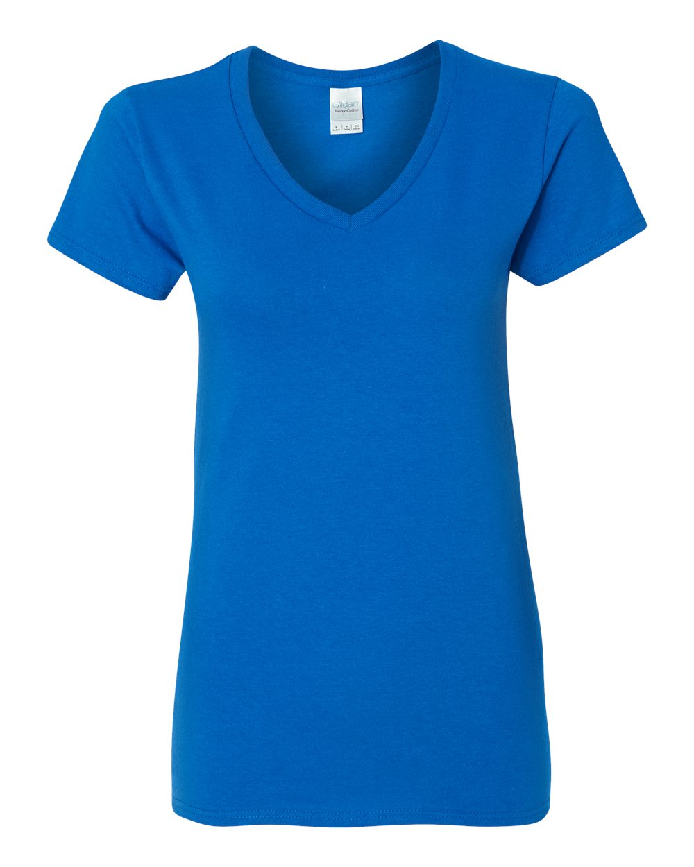 Gildan 5V00L Heavy Cotton Womens V-Neck T-Shirt