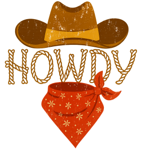 Howdy DTF Transfers Ready to Press