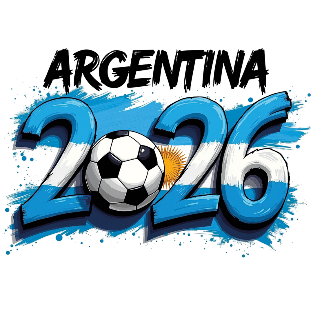 Argentina 2026 Soccer Graphic - World Cup Fan Apparel Design