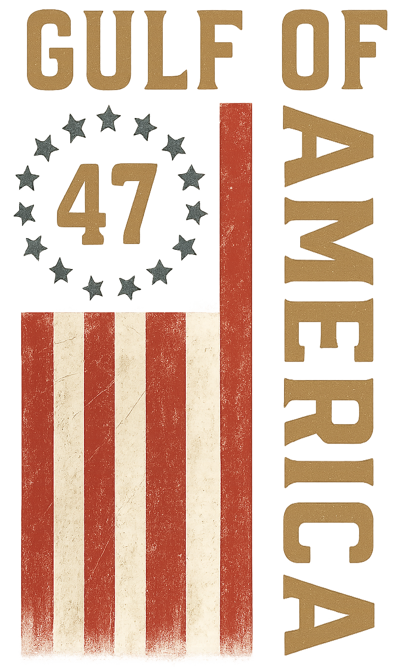 Gulf Coast America Flag DTF Transfer