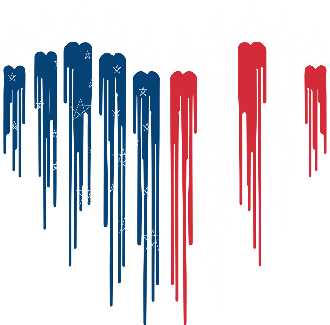 American flag with fighter jets