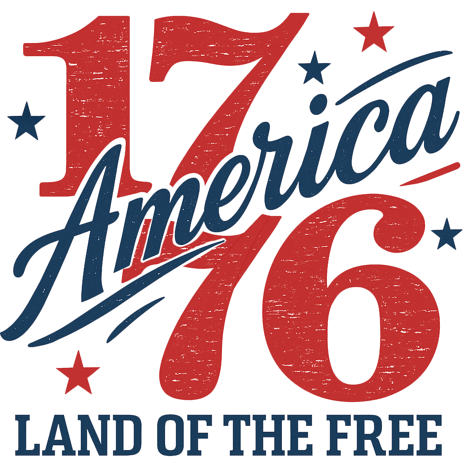 1776 America vintage design