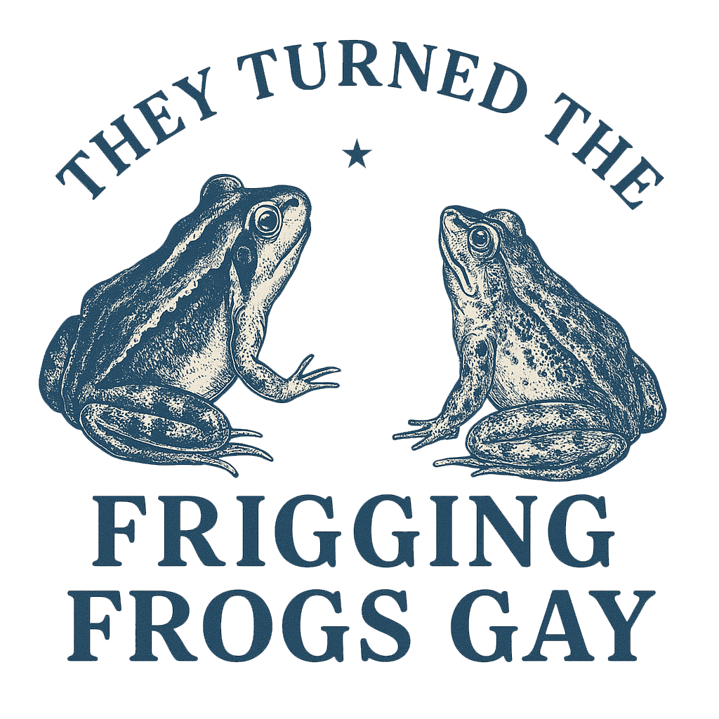 Funny frog design