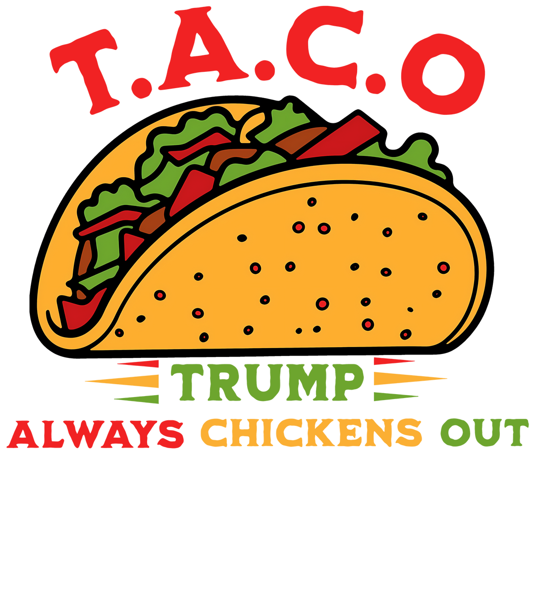 Taco Trump design t-shirt