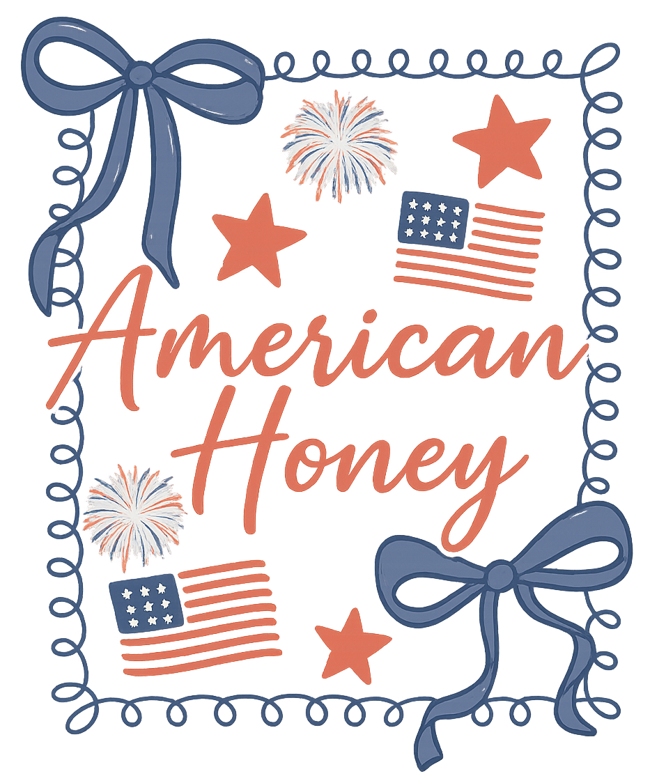 American Honey USA patriotic design