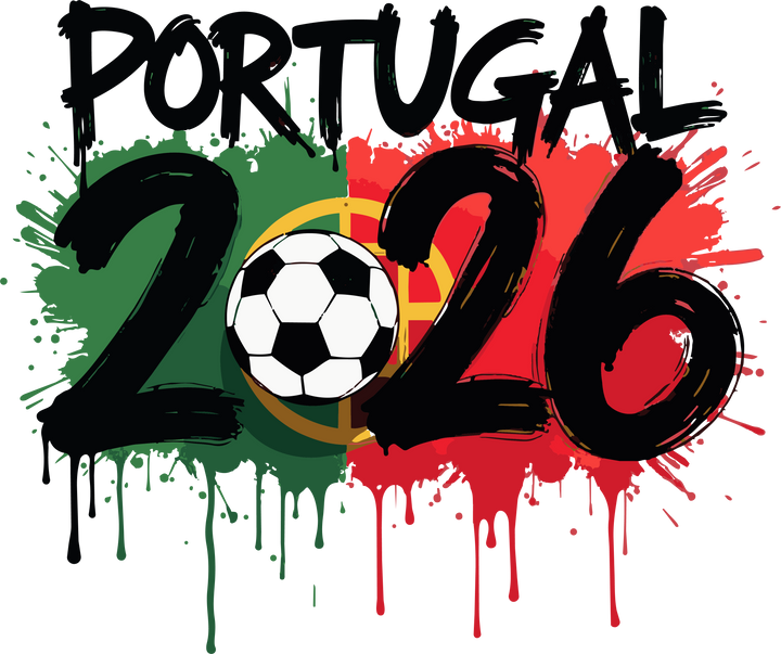 Portugal 2026 Soccer Graphic - National Team Fan Apparel Design