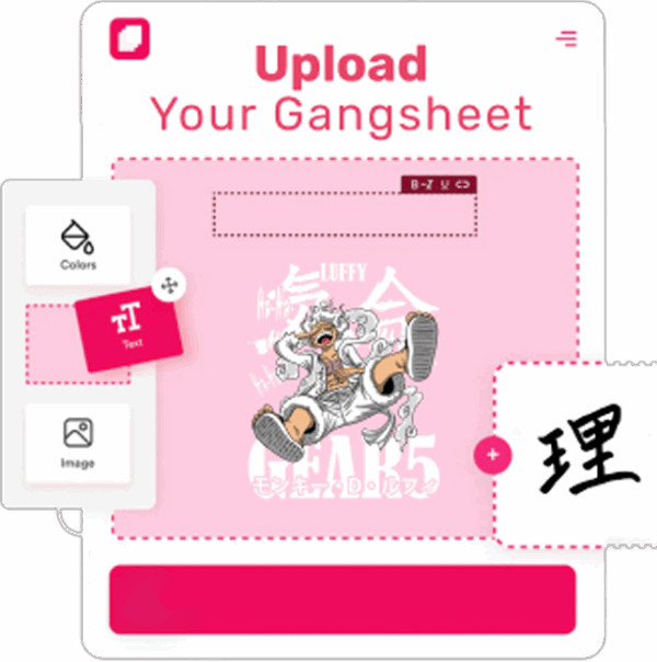 Upload Your DTF Gangsheet