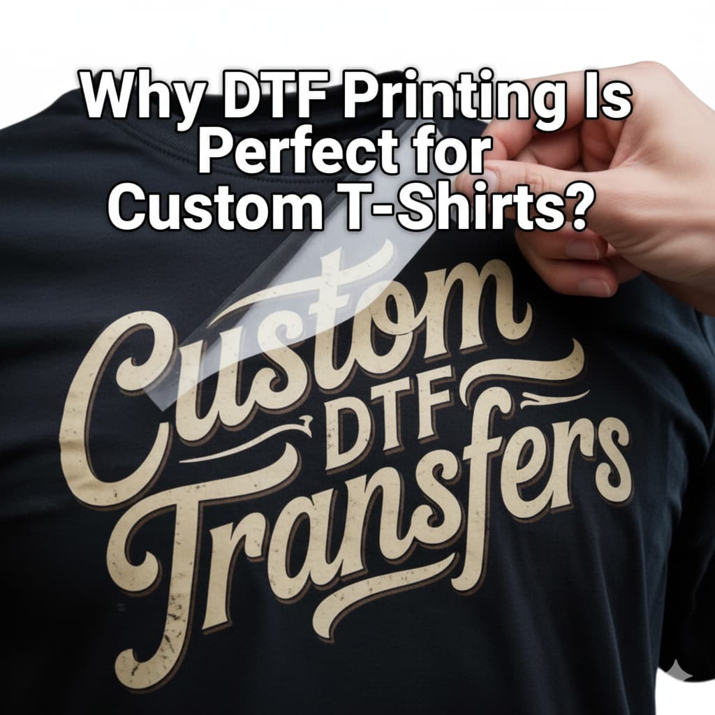 Why DTF Printing Is Perfect for Custom T-Shirts?